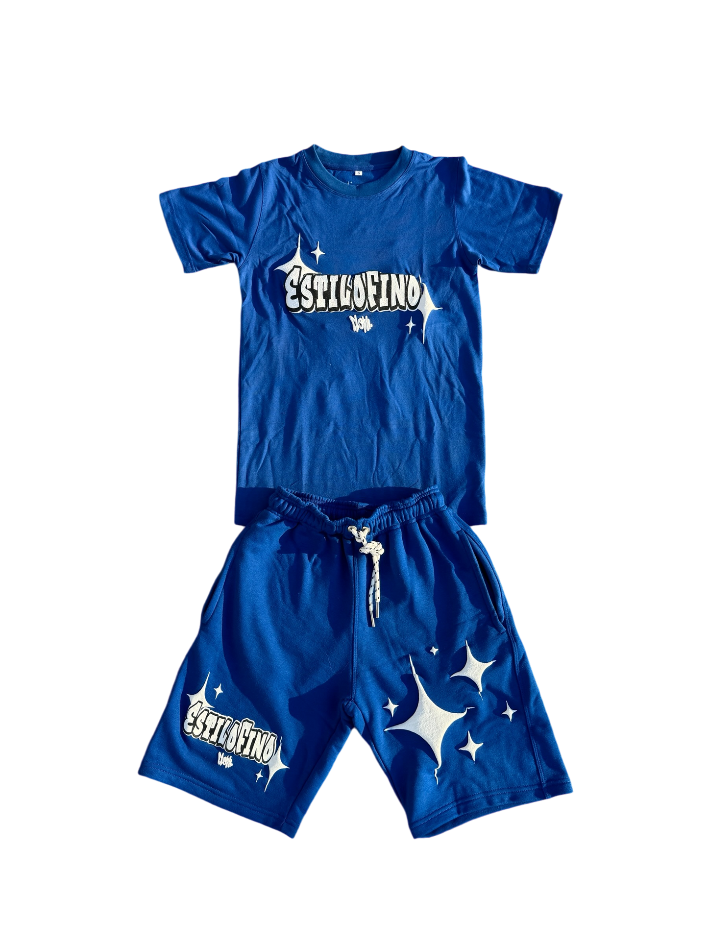 EstiloFinoCloth Blue PuffPrint Set