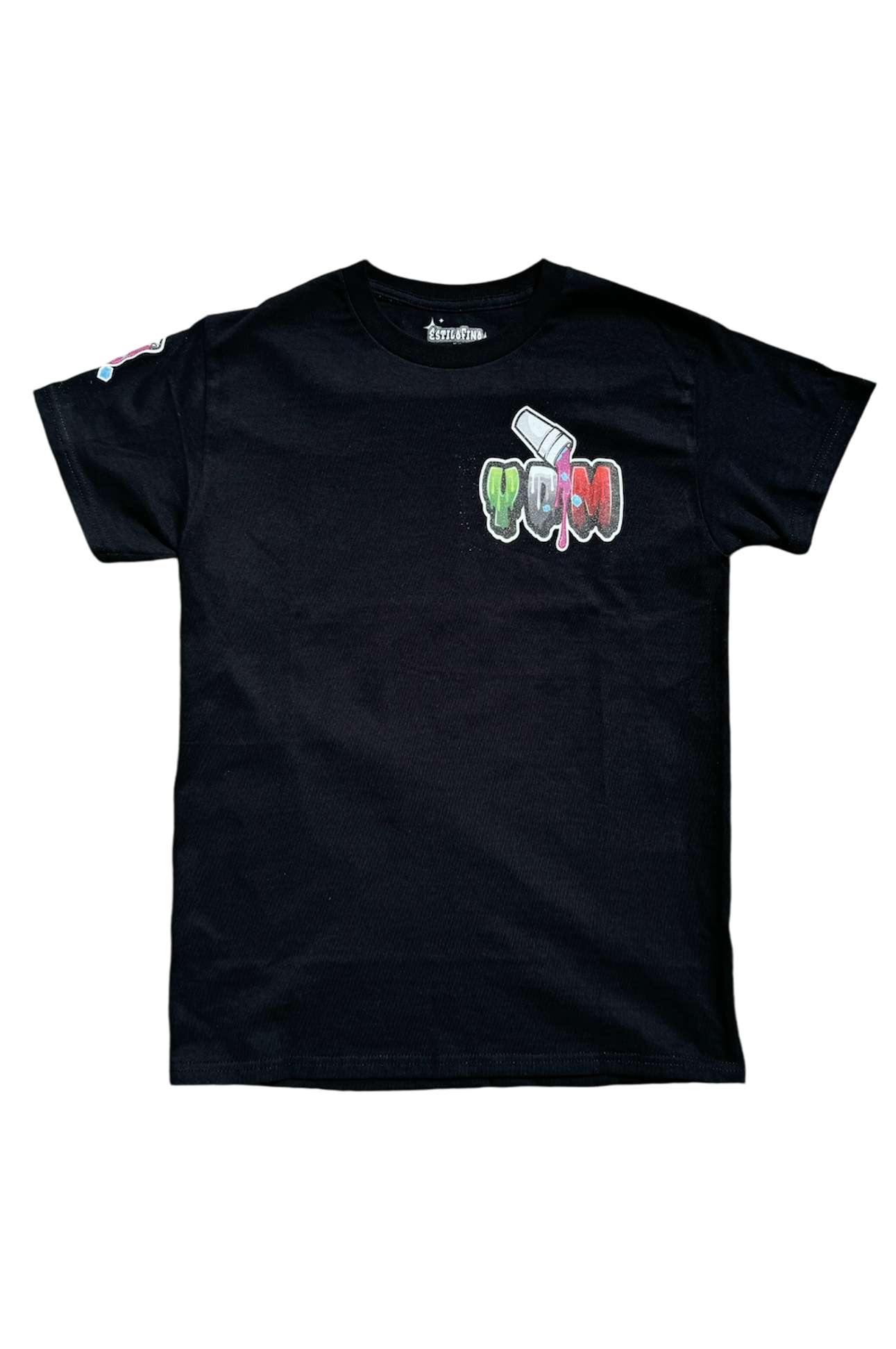 YDM Black Short Sleeve T-Shirt