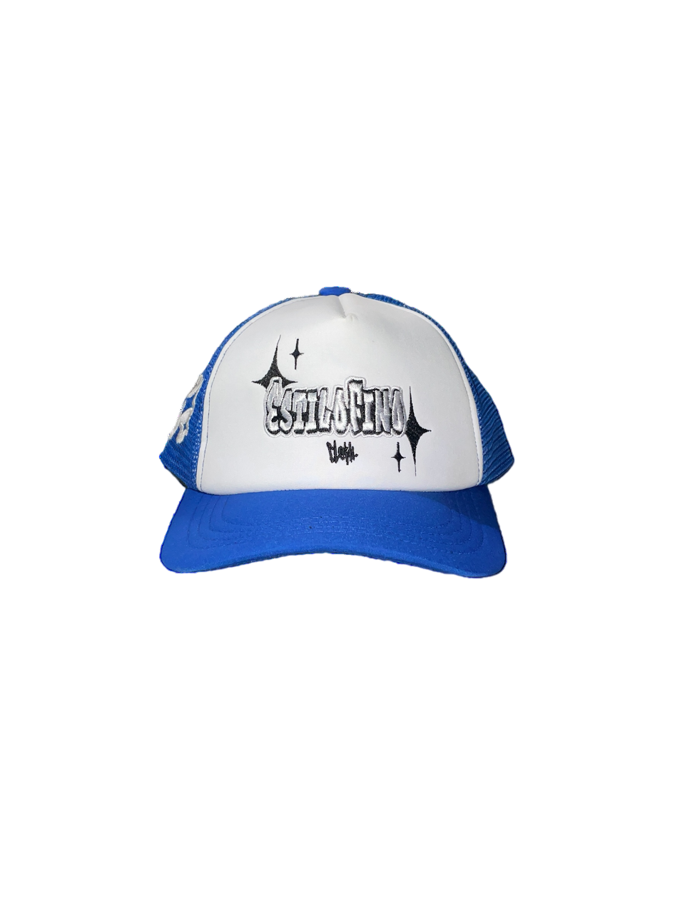 EstiloFinoCloth Blue Trucker Hat
